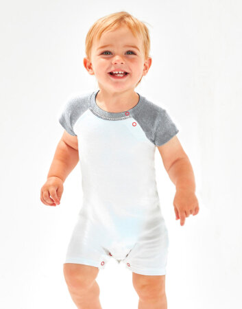 Baby Baseball Playsuit Babybugz BZ41