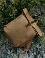 Heritage Waxed Canvas Backpack Quadra QD655