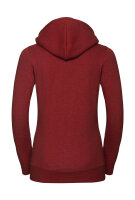 Ladies Authentic Melange Zipped Hood Sweat Russell  0R263F0