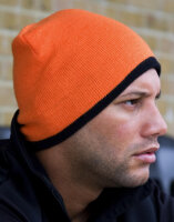 Soft Feel Cuffless Reversible Beanie Result Winter...