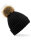 Fur Pop Pom Chunky Beanie Beechfield B412