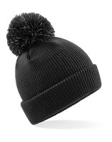 Junior Reflective Bobble Beanie Beechfield B406b