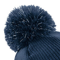 Junior Reflective Bobble Beanie Beechfield B406b