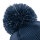 Junior Reflective Bobble Beanie Beechfield B406b