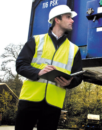 Safety Hi-Vis Vest Result Safe-Guard R021X