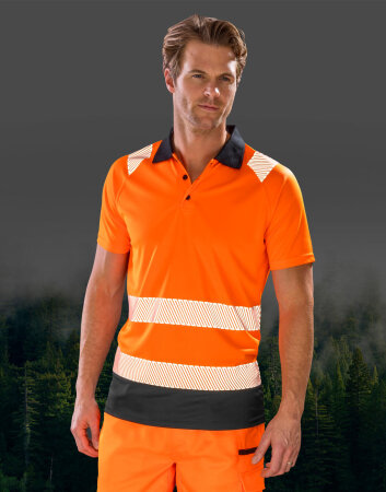 Recycled Safety Polo Shirt Result Recycled R501X