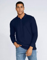 Premium Cotton Adult Double Piqué Polo LS Gildan 85900