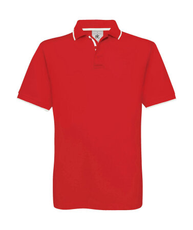 Safran Sport Tipped Polo B&C PU413