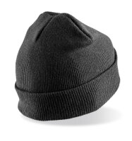 Recycled Double Knit Printers Beanie Result Recycled RC927X