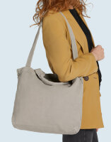 Zipped Canvas Shopper- B-Ware SG Accessories - BAGS CA-4432 ZCS