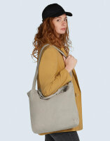 Zipped Canvas Shopper- B-Ware SG Accessories - BAGS CA-4432 ZCS