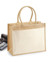 Cotton Pocket Jute Shopper Westford Mill W427