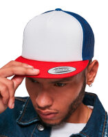 Foam Trucker with White Front Flexfit 6005FW