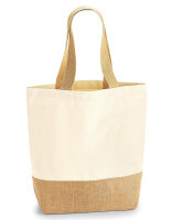 Jute Base Canvas Shopper Westford Mill W450