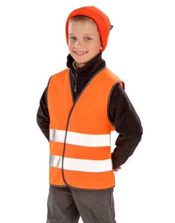 Junior Hi-Vis Safety Vest Result Safe-Guard R200J