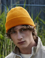 Organic Cotton Waffle Beanie Beechfield B52N