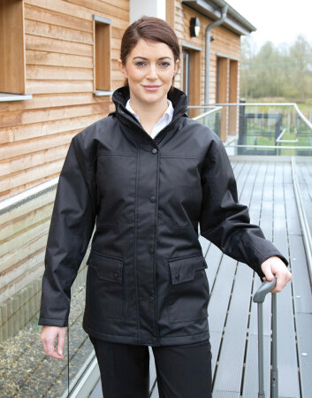 Ladies Platinum Managers Jacket Result Work-Guard R307F